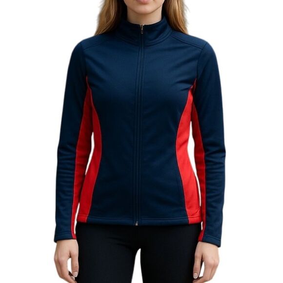 Prospirit Women’s Color Block Full Zip Athletic Jacket Size Medium - Picture 1 of 9